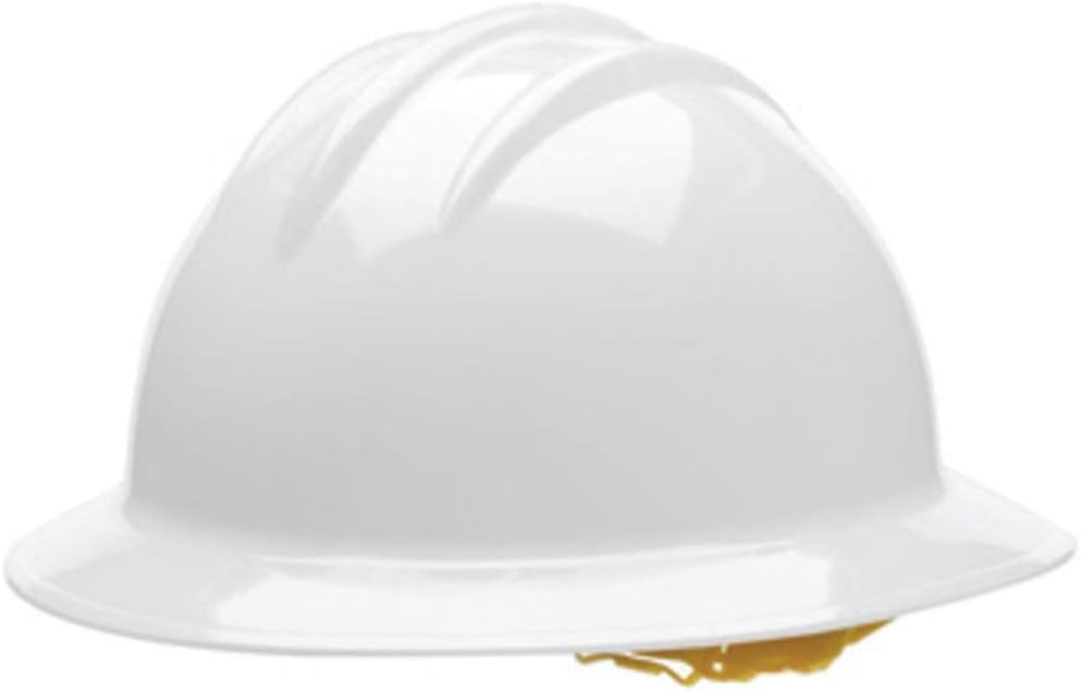 Bullard Abrasives Classic Model C33 Full Brim Hardhat WIth 6 Point Ratchet Suspension