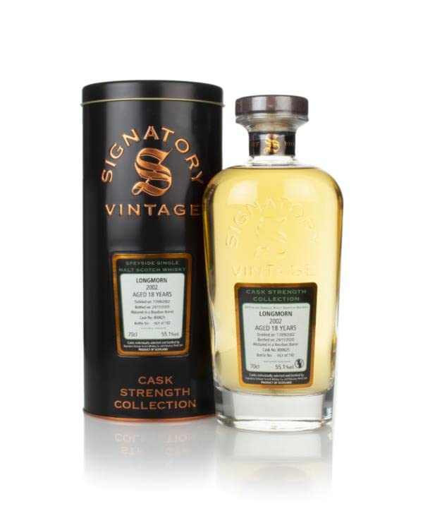 Longmorn 18 Year Old 2002 (cask 800625) - Cask Strength Single Malt Whisky 70cl