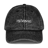 HarveyLtd Heisenberg Graffiti, Breaking Bad Embroidered Cap (Black)