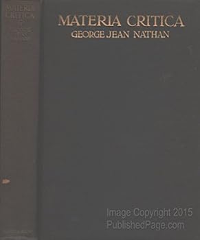 Hardcover MATERIA CRITICA Book