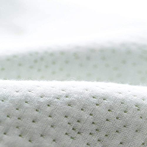 Niagara Sleep Solution Natural Anti Allergy Bamboo Cooling Pillow Protectors Queen 2 Pack 20X30 / Pair Zippered Case, Guaranteed Noiseless Pad, Ultra Plush Absorbent #TOP6