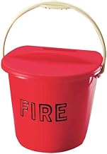 Plastic Fire Bucket & Lid