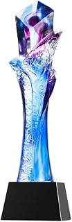 Trophies, Crystal Glazed Trophies, Free Engraving and Typesetting, The Annual Meeting of The Corporate Team to Commemorate The Outstanding Staff Awards and Honors