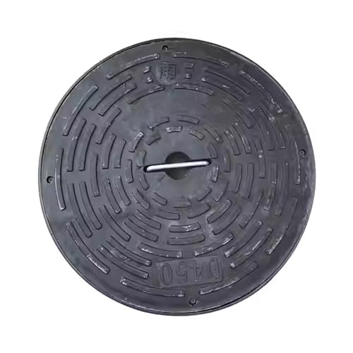 Coperture di scarico in plastica con manico sigillato, per sistemi di drenaggio urbani e residenziali, 31,5 cm, facili da usare, resistenti alle intemperie