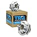 TRQ Rear Wheel Hub & Bearing Assembly Pair Set for Toyota Pontiac w/ABS