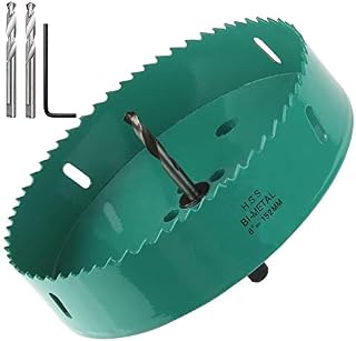 6 inch Hole Saw, Acrux7 6in 152mm Hole Saw for Cornhole Boards, Heavy