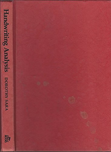Hand-Writing Analysis B00166IMMU Book Cover