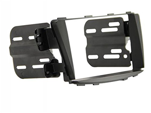 Scosche HY1630B Compatible with 2012-17 Hyundai Accent ISO Double DIN & DIN+Pocket Dash Kit Black