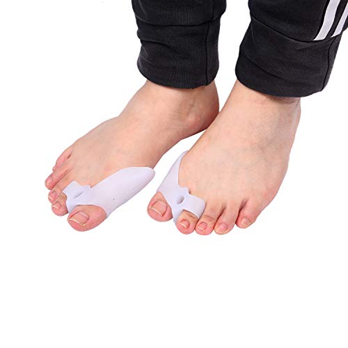 Bunion Protection and Recovery Kit - Gel Padded Bunion Protector Sleeve - Toe Separator with Bunion Guard - Standard Toe Spacer - Massage Ball - Exercise Strap - Relieves Pain and Discomfort - Thumbnail 7