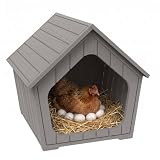 Vixzen Indoor Outdoor Chicken Coop Grey