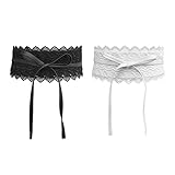 Paket enthält: 2 PCS * Taillengürtel .Die Gürtel lassen sich einfach mit einem schönen Bowknot binden, der vorne schmeichelhafter wirkt und sich sehr angenehm an- und ausziehen lässt.