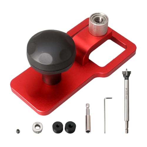 Acunny Vertical Drilling Template, Drilling Device for Straight Holes on Workbenches, Tool Attachment for Power Tools, Accessories for Woodworking, Furniture Construction & Projects