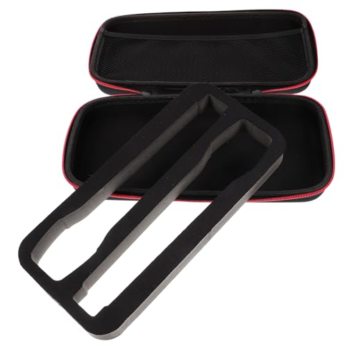 COSMEVIVI Travel Microphone Carrying Bag Portable Zipper Pouch for Mic Storage Shockproof Case Lightweight Compact Design for Business Trip