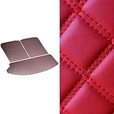 カスタムフィット トランクマット に適合する マツダ CX-80 KL系 2024年10月~ ラゲッジマット + 背もたれマット 3Dカーゴマット PUレザー素材 原車内装保護 防水 傷防止 カー用品 簡単お手入れ 取り付け簡単 [並行輸入品]