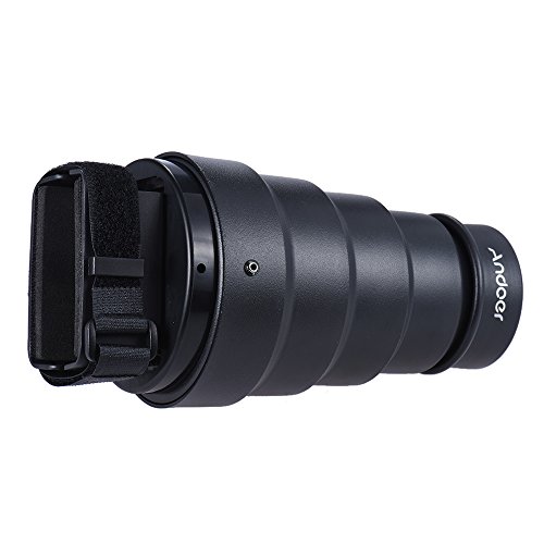 Modificador de luz Snoot cônico com filtro de cor de favo de mel de 50 graus para substituir o Speed