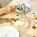 Honeydak 3.3 Lb/1500 Pcs Mosaic Tiles Square Colorful Ceramic Mosaic Tiles Bulk for Crafts 0.4 x 0.4 Inch Glazed Porcelain Pieces for Home Decoration Art Crafts DIY Projects and More