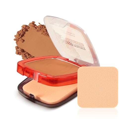Image of Boobeen Pressed Setting Powder - Oil Control face Powder with Matte Finish, Long Lasting & Water Resistant,Buildable Medium to Full Coverage Makeup, Includes Puff
