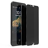 iPhone 7 Privacy Screen Protector, Cambond Anti-Spy Glass Screen Protector iPhone 9H Privacy Tempered Glass Screen Guard Easy Install Anti-Fingerprint Protector for iPhone 7 2 Pack