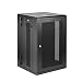 Produktbild StarTech.com RK1820WALHM Serverschrank (18HE, zur Wandmontage, bis zu 40,6 cm tief, Gehäuse mit Scharnier, Netzwerkschrank)