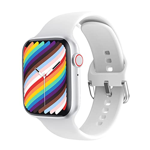 Drahtlose Smart Watch W37 rufen Sie Herzfrequenzmonitor Fitness Watch Männer Damen Silber Cover