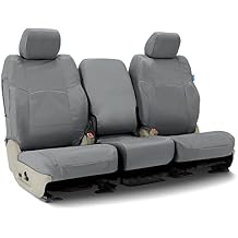 Coverking Custom Fit Seat Cover Designed for Select Ford Models 1 Row, Ballistic Fabric, Charcoal