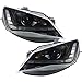 Scheinwerfer Set 3D Tagfahrlicht Optik Ibiza 6J Bj. 12-15 Facelift