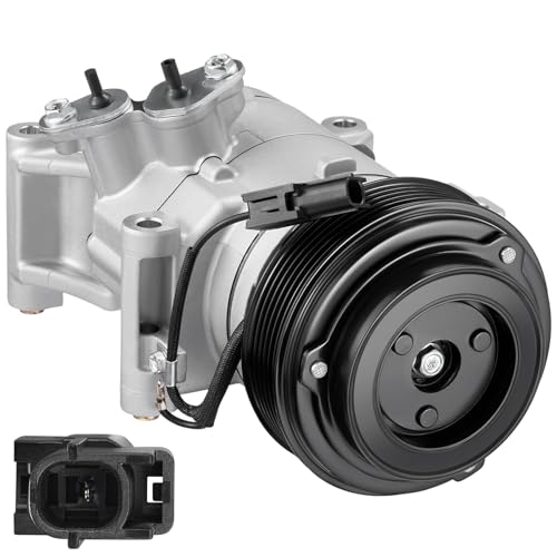 BDFHYK 198384 Air Conditioning A/C Compressor with Clutch Compatible with Mazda CX-5 2013-2016, CX-5 2014-2020, 3 2014-2018, 3 Sport 2014-2018, L4 2.0L 2.5L