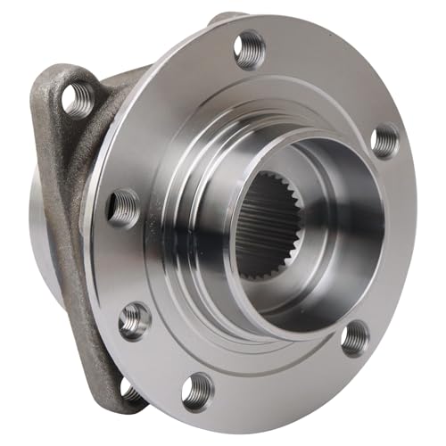 TRQ Front Rear Wheel Bearing & Hub Assembly AWD with ABS Sensor Compatible with 2015-2017 Chrysler 200 2014-2022 Jeep Cherokee