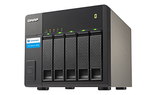 Preisvergleich Produktbild QNAP TX-500P Thunderbolt-Speichererweiterungshäuse für Thunderbolt NAS-Systeme, schwarz