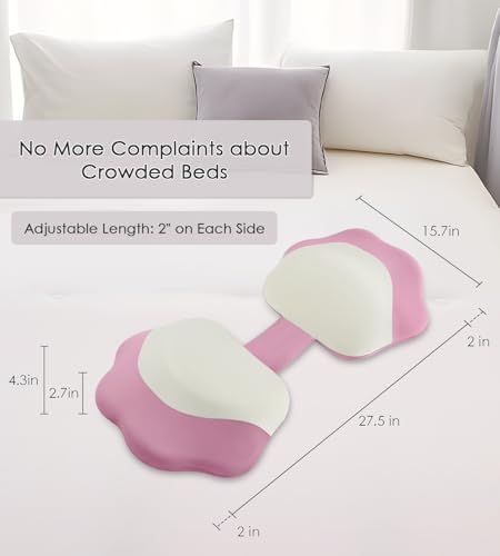 Pregnancy Pillows for Sleeping, Memory Foam Maternity Pillow Support for Back Belly HIPS, Adjustable Travel Wedge Pillow for Pregnant Women, Side Sleeping Pregnant Pillows with Cooling Pillowcase
