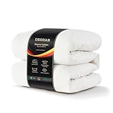 Deodar Daunendecke 135x200 cm, Ganzjahresdecke mit 1500 g Füllung aus Daunen und Federn, 100% Baumwolle, weich, atmungsaktiv, waschbar, Oeko-Tex & RDS Zertifiziert, Made in...