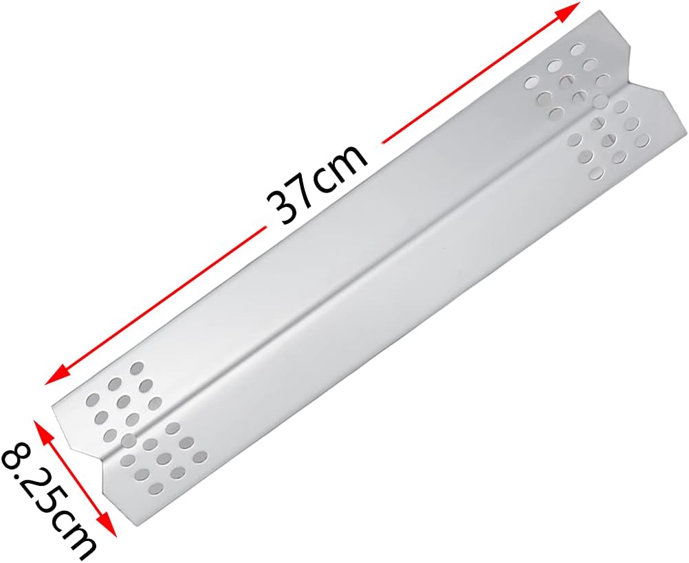 MINGYI 37CM 97371(3 Pack) SS Heat Shield Grill Replacement Parts, Heat Plate, Heat Tent for Nexgrill Grill Master 720-0737 - Image 3