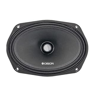 ORION Cobalt CM6952 High Efficiency 6x9 Mid-Range Bullet Loudspeakers, 1200W Max Power, 300W RMS, 2 Ohm, 1.5" Voice Coil - Pro Car Audio Stereo, Midrange Speakers (Pair)