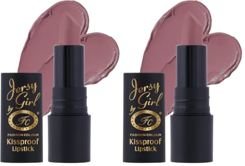 Image of JERSEY GIRL BY FASHION COLOUR Kissproof Matte Lipstick| Lightweight & Longlasting | Matte Finish | Stay up to 12hrs | Available In Fab Shades | Highly Pigmented | Intense Colour, Moisturised Lips, Color Sensational Creamy Matte |(Fuscous)