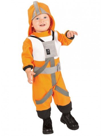 X-Wing Fighter Pilot Baby Infant Costume - Newborn