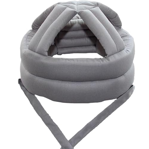 Casque de Protection pour Les Personnes âgées épaisses épaisses Respirant Anti-Chute Casque de sécurité ajustée Douce Protection la tête à la tête pour la Marche du Jardinage à la Maison