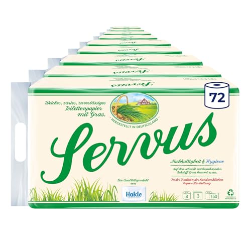 Hakle - Toilettenpapier Servus - 8x9 Rollen