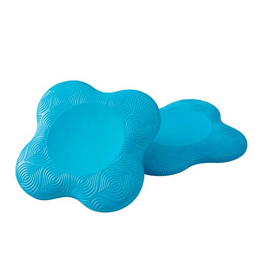 DumanAsen Rodillera de yoga, soporte para rodillas, muñecas, manos y codos azul cielo - 2 piezas Cover