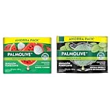 Palmolive Naturals Jabón de Baño Sandía y Lychee 4x120g + Arcilla Negra y Eucalipto 4x120g