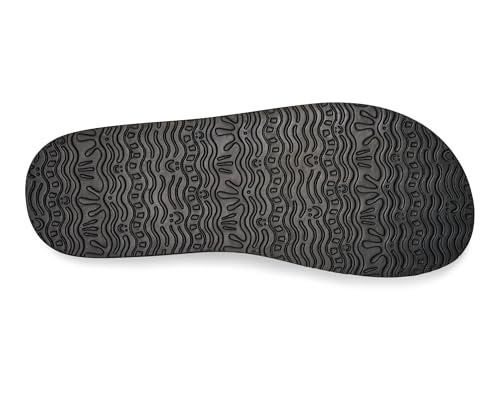 Sanuk Yoga Mat II | Flip Flops for Women | Yoga Sandals For Women | Women's Beach Sandals | Memory Foam Footbed, Aqua Green, 5