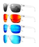 KALIYADI Mens Sun-Glasses Polarized Sunglasses-Men: Classic Sunglasses with UV400 Protection for Fishing Golf Driving
