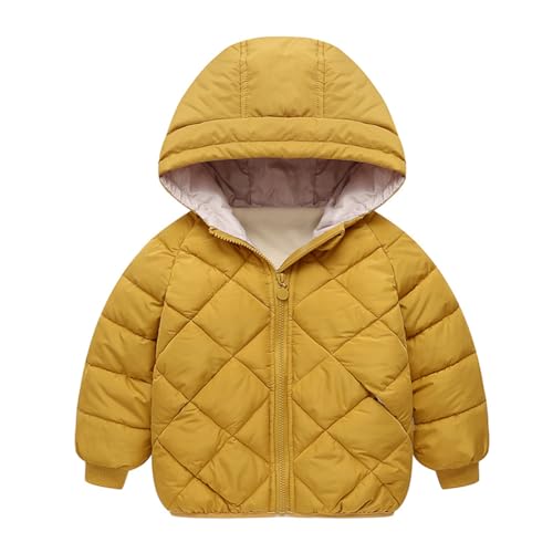 Image of Curipeer Kids Winter Jacket Front Zip Warm Snow Wear Toddler Outer Clothing 2-8T