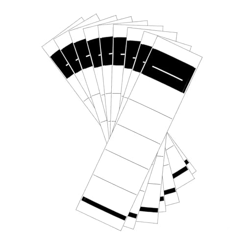 50 Stück Ordnerrücken Selbstklebend,Ordner Rückenschilder Selbstklebend,Ordner Aufkleber Rücken Breit,Ordner Etiketten,Weiß Ordner Beschriftung Ordneretiketten Währung für Aktenordner