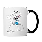 Der klassische Henkelbecher für Kaffee, Tee und andere Lieblingsgetränke überzeugt durch dezente Farbkontraste. Die perfekte Geschenkidee für jemanden, der zwar alle Tassen im Schrank hat, aber sich trotzdem über einen coolen Kaffeepott freut.