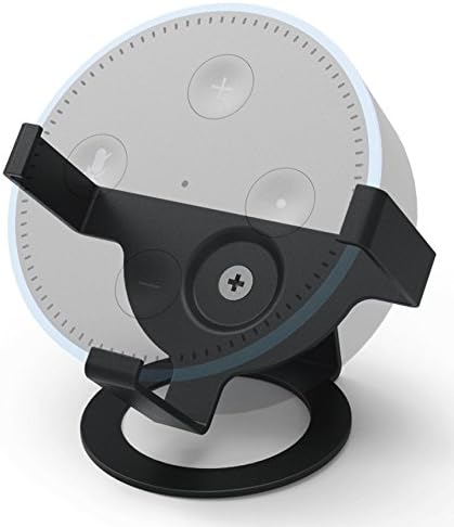 ValuFurniture Desk Stand for Echo Dot- Black