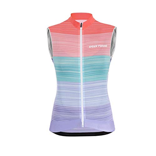 Uglyfrog 2019-2021 Gilet de cyclisme sans manches pour femme Cover