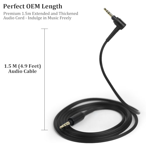 Cable de Audio Jack 3.5mm para Audífonos Sony WH-1000XM4 miniatura 4