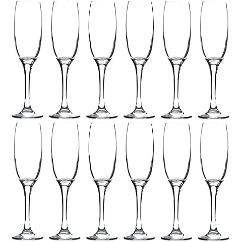 LAV Venue Glass 220ml Champagne Flutes Set Cover