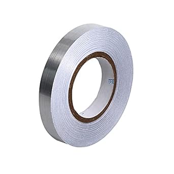 Bitnex Home Tile Sticker Waterproof Gap Sealing Tape Strip Self-Adhesive Decoration Tape for Floor Tiles and Wall Decor Tape (1cm x 50m) silver