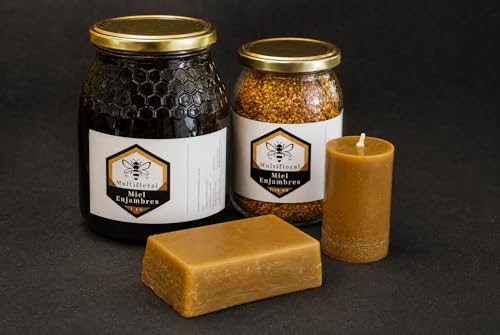 Miniatura 6 de Cera De Abeja Natural Pura - 100 Producida En España, Directamente Del Apicultor - Ideal Para Cosmética, Velas, Cremas, Jabones Y Cuidado De Madera Y Cuero 130g
